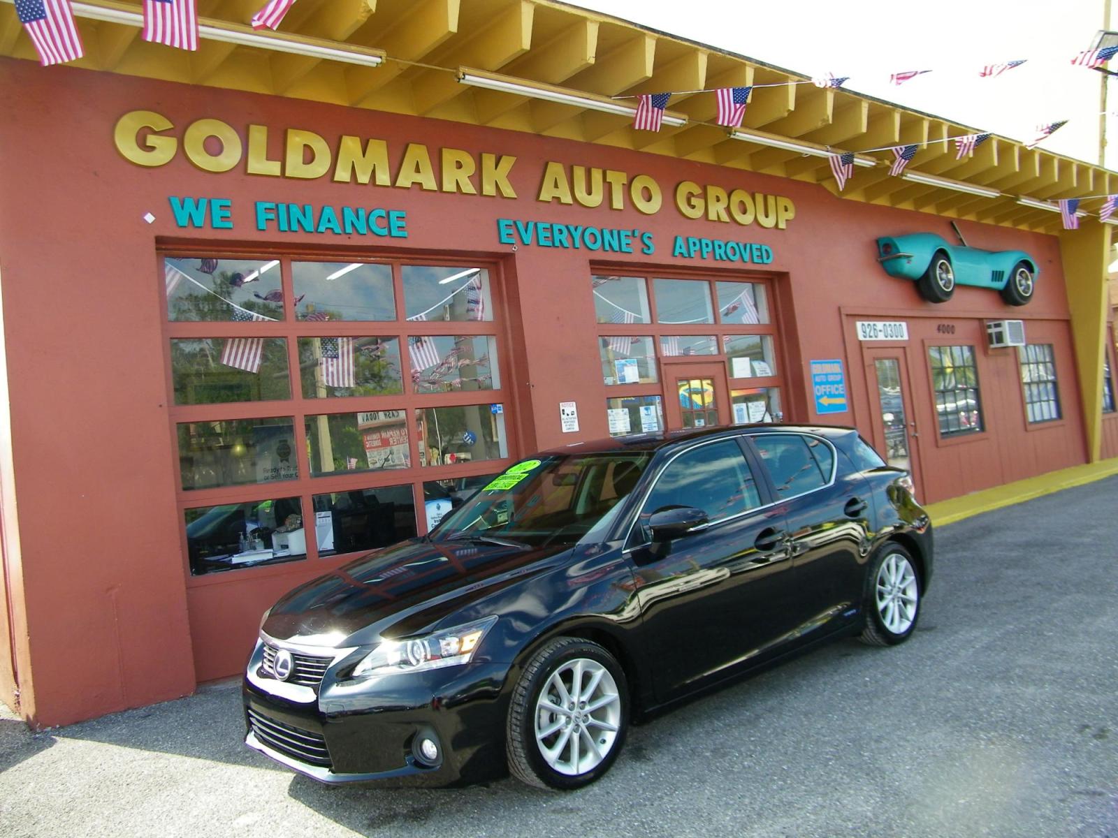 2012 BLACK /BLACK Lexus CT 200h Base (JTHKD5BH7C2) with an 1.8L L4 HYBRID engine, Continuously Variable Transmission transmission, located at 4000 Bee Ridge Road, Sarasota, FL, 34233, (941) 926-0300, 27.298664, -82.489151 - Photo #0