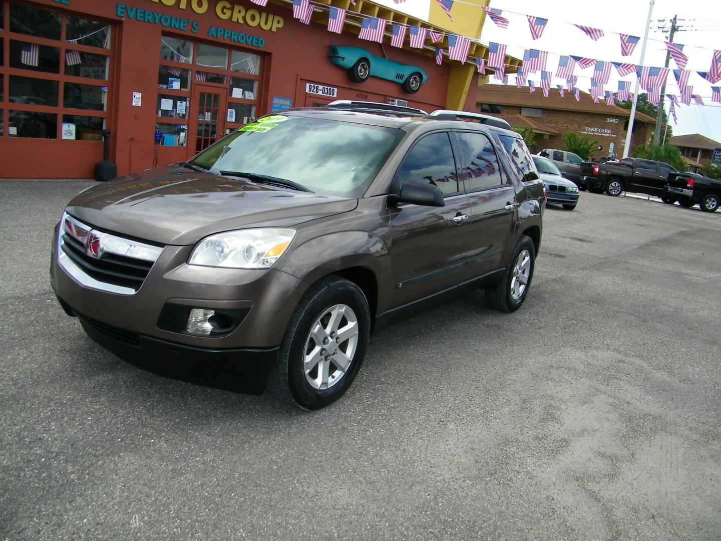 2008 Saturn Outlook XE FWD (5GZER13718J) with an 3.6L V6 DOHC 24V engine, 6-Speed Automatic Overdrive transmission, located at 4000 Bee Ridge Road, Sarasota, FL, 34233, (941) 926-0300, 27.298664, -82.489151 - Photo#0