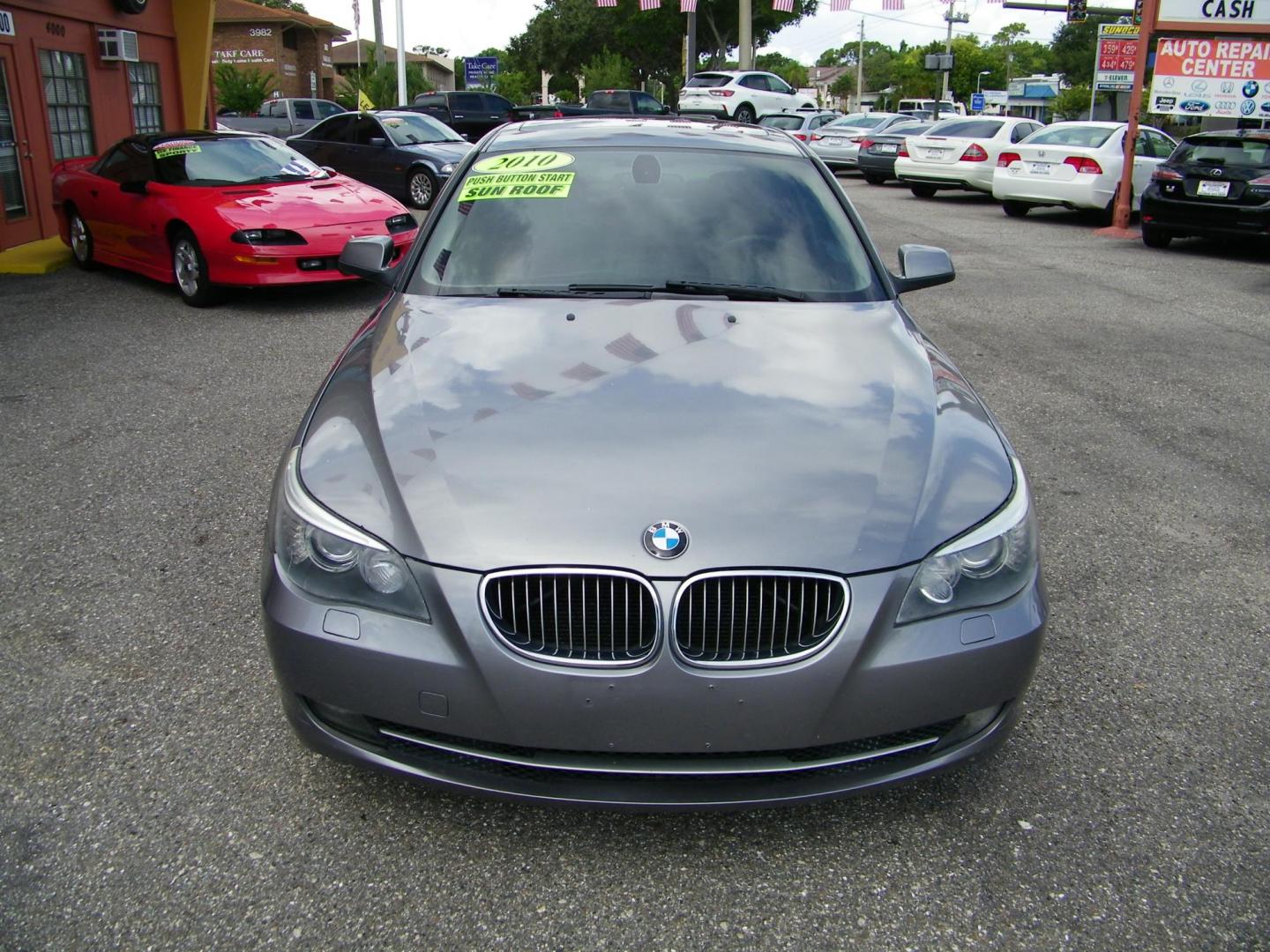 2010 BMW 5-Series 535xi (WBANV9C54AC) with an 3.0L L6 DOHC 24V engine, located at 4000 Bee Ridge Road, Sarasota, FL, 34233, (941) 926-0300, 27.298664, -82.489151 - Photo#1