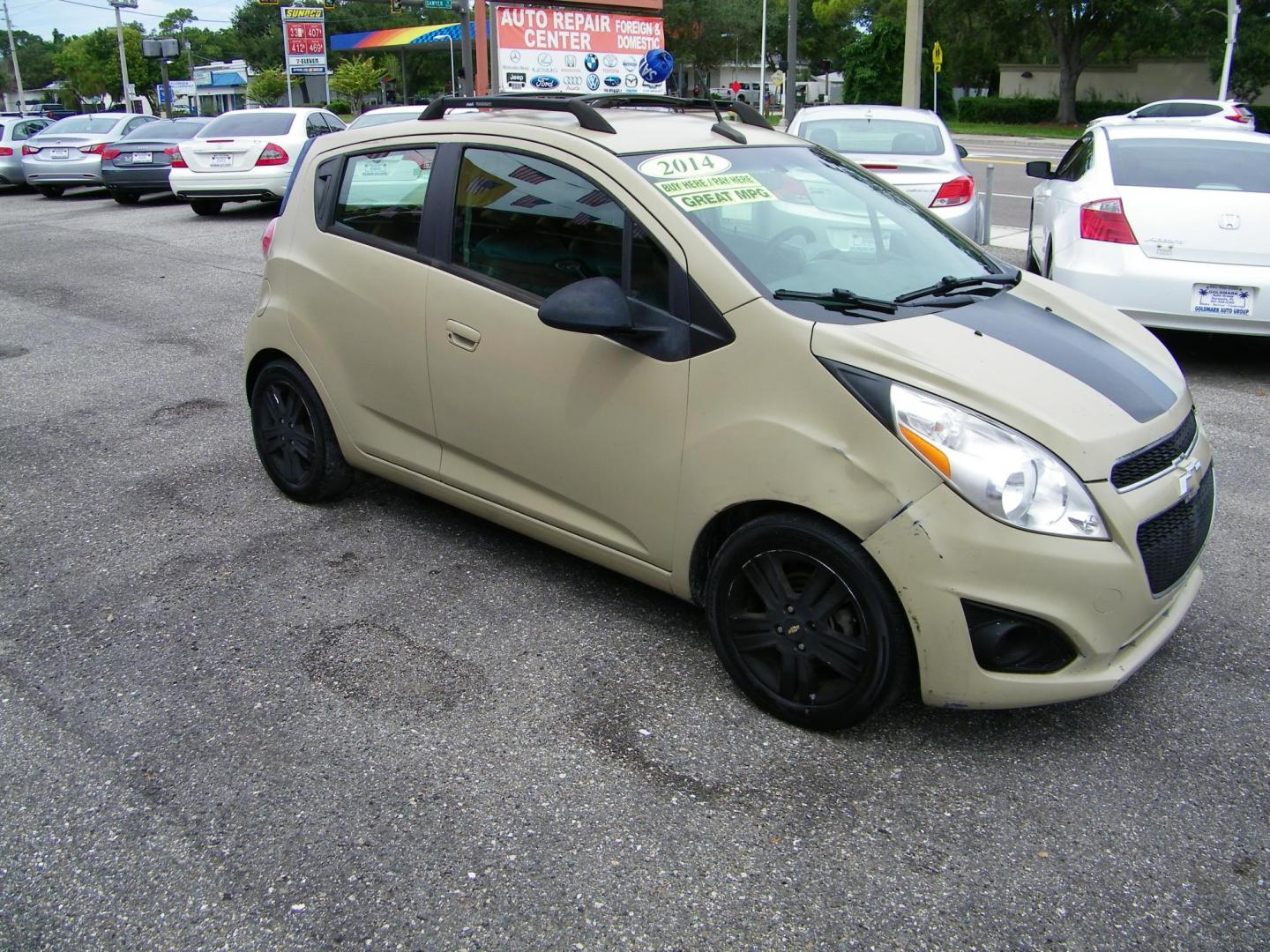 2014 Chevrolet Spark LS Manual (KL8CA6S91EC) with an 1.2L L4 16V DOHC engine, 5-Speed Manual transmission, located at 4000 Bee Ridge Road, Sarasota, FL, 34233, (941) 926-0300, 27.298664, -82.489151 - Photo#7