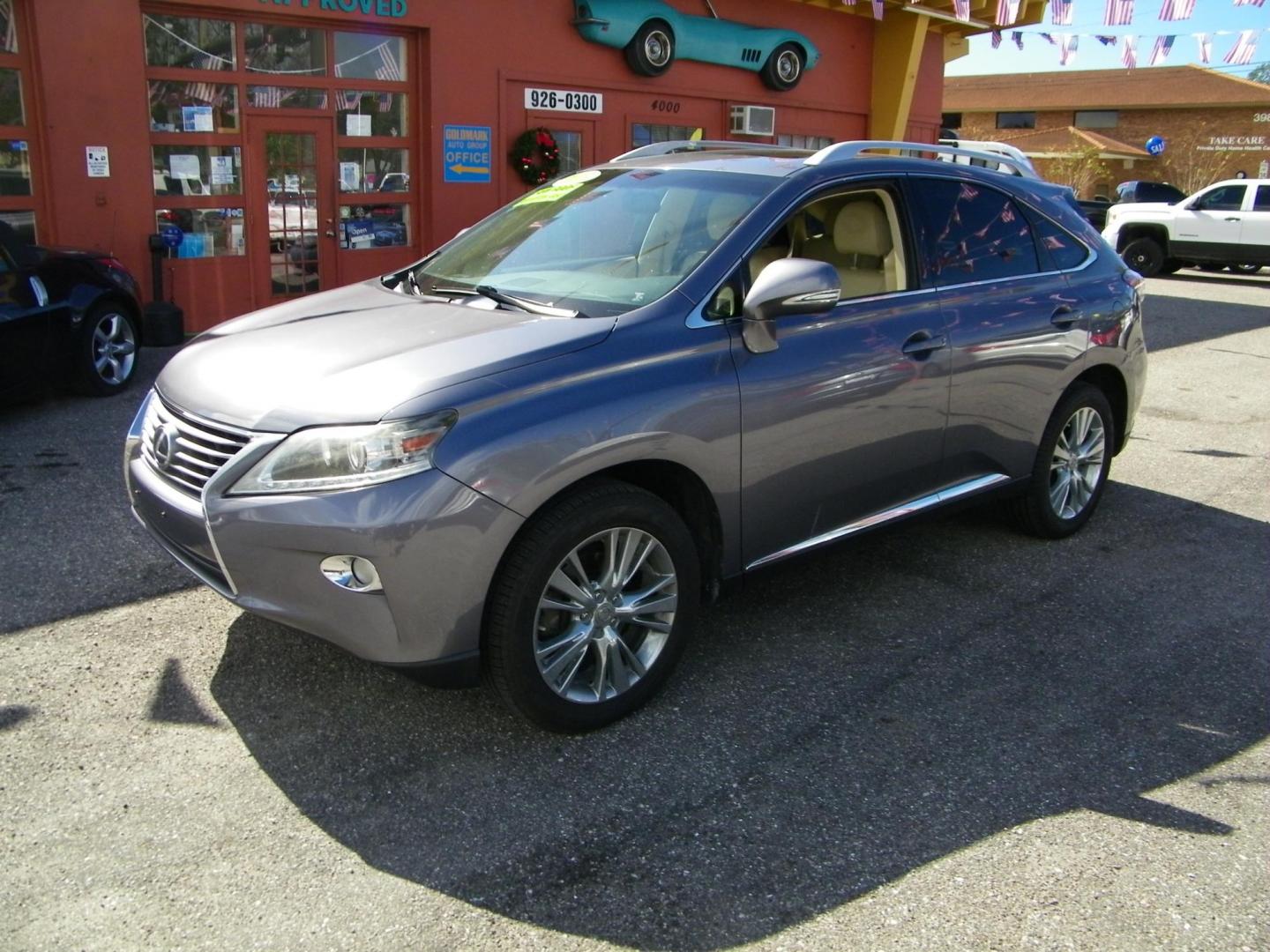 2013 Lexus RX 350 AWD (JTJBK1BA7D2) with an 3.5L V6 DOHC 24V engine, 5-Speed Automatic transmission, located at 4000 Bee Ridge Road, Sarasota, FL, 34233, (941) 926-0300, 27.298664, -82.489151 - Photo#0