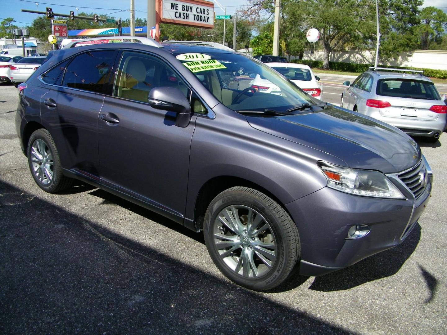 2013 Lexus RX 350 AWD (JTJBK1BA7D2) with an 3.5L V6 DOHC 24V engine, 5-Speed Automatic transmission, located at 4000 Bee Ridge Road, Sarasota, FL, 34233, (941) 926-0300, 27.298664, -82.489151 - Photo#7