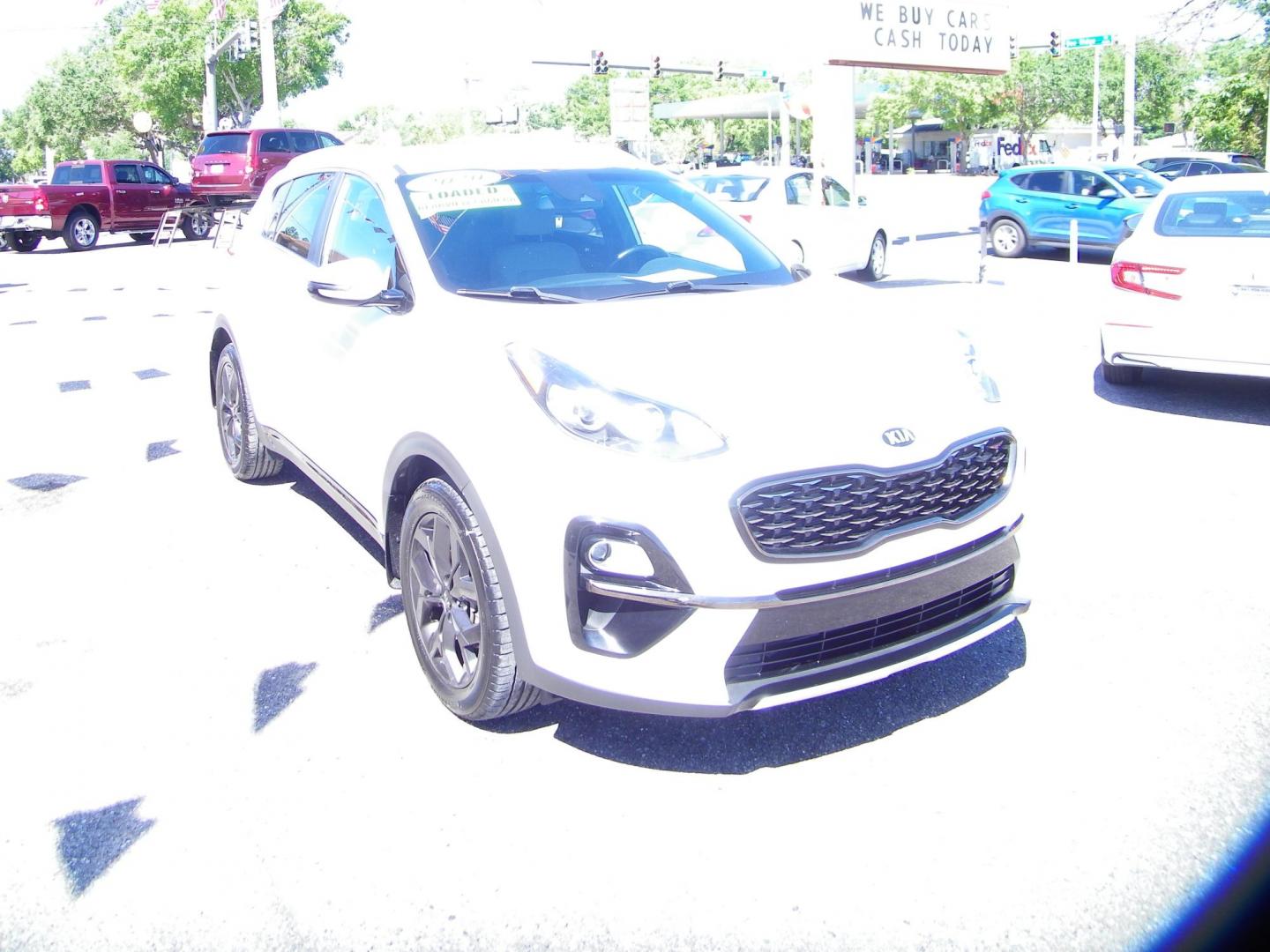 2020 Kia Sportage S FWD (KNDP63AC7L7) with an 2.4L V6 DOHC 24V engine, 6A transmission, located at 4000 Bee Ridge Road, Sarasota, FL, 34233, (941) 926-0300, 27.298664, -82.489151 - Photo#10