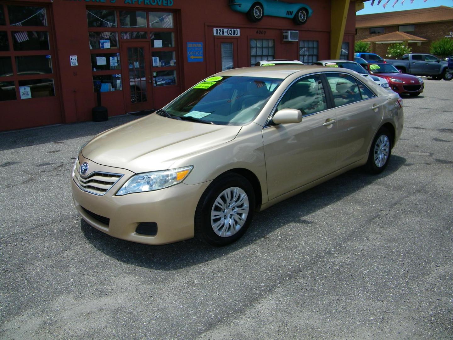 2010 Toyota Camry Camry-Grade 6-Spd AT (4T1BF3EK5AU) with an 2.5L L4 DOHC 16V engine, 6-Speed Automatic Overdrive transmission, located at 4000 Bee Ridge Road, Sarasota, FL, 34233, (941) 926-0300, 27.298664, -82.489151 - Photo#0