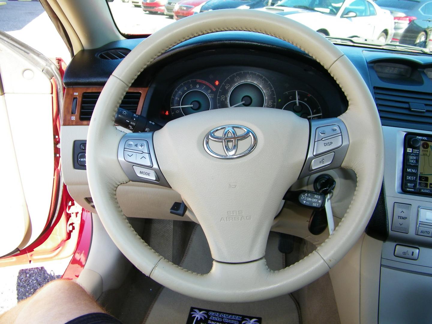 2008 Red /BLACK Toyota Camry Solara SE Convertible (4T1FA38P98U) with an 3.3L V6 DOHC 24V engine, 5-Speed Automatic Overdrive transmission, located at 4000 Bee Ridge Road, Sarasota, FL, 34233, (941) 926-0300, 27.298664, -82.489151 - Photo#25