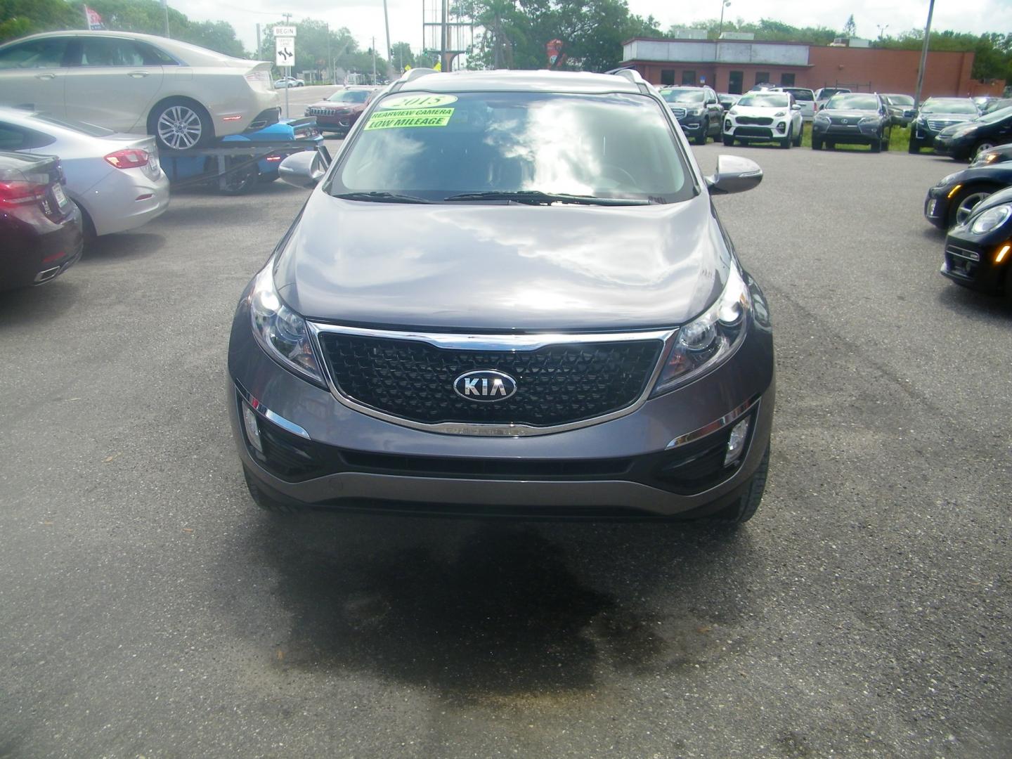 2015 Brown /Beige Kia Sportage EX FWD (KNDPC3AC6F7) with an 2.4L V6 DOHC 24V engine, 6-Speed Automatic transmission, located at 4000 Bee Ridge Road, Sarasota, FL, 34233, (941) 926-0300, 27.298664, -82.489151 - Photo#21