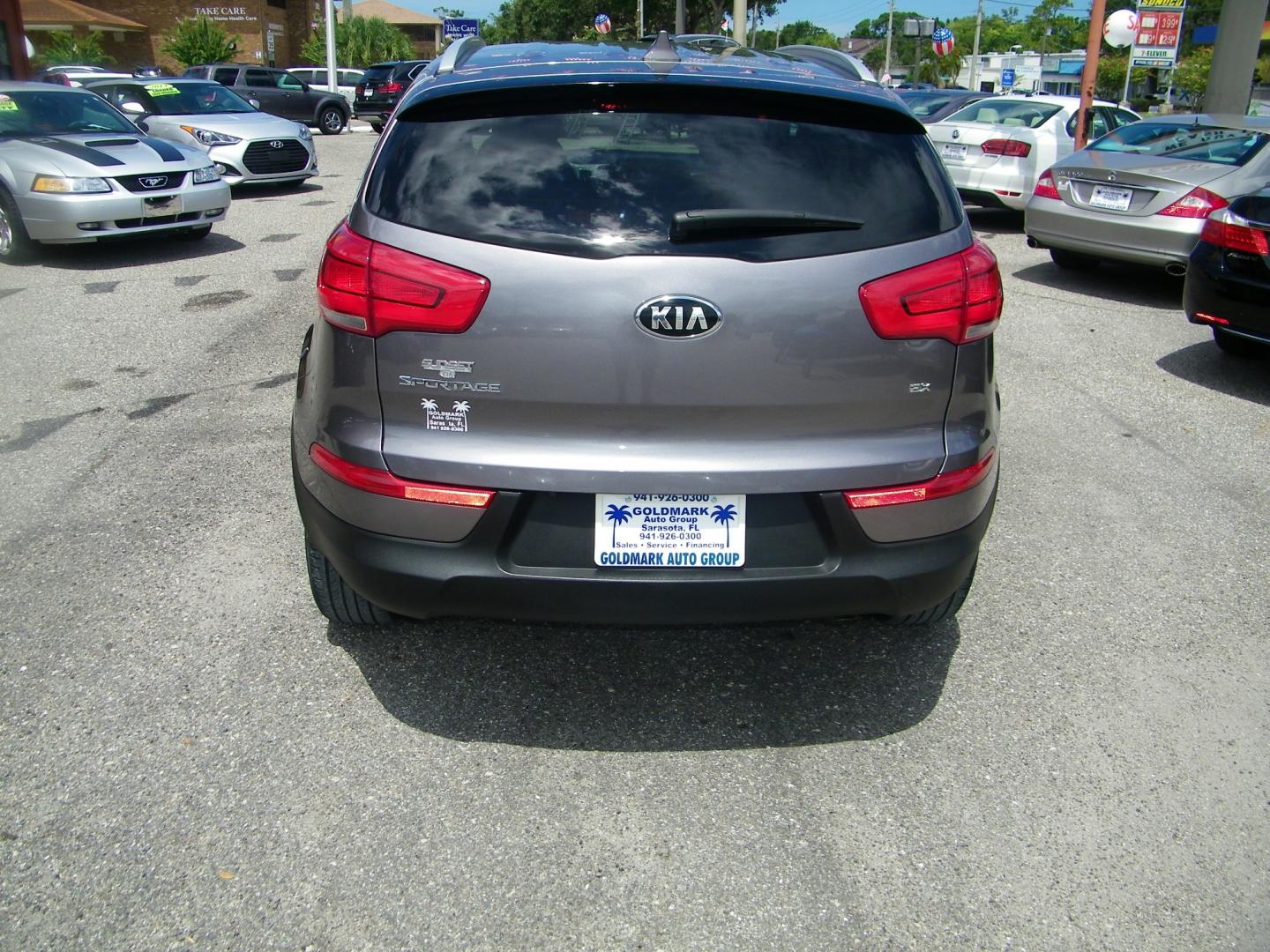 2015 Brown /Beige Kia Sportage EX FWD (KNDPC3AC6F7) with an 2.4L V6 DOHC 24V engine, 6-Speed Automatic transmission, located at 4000 Bee Ridge Road, Sarasota, FL, 34233, (941) 926-0300, 27.298664, -82.489151 - Photo#24