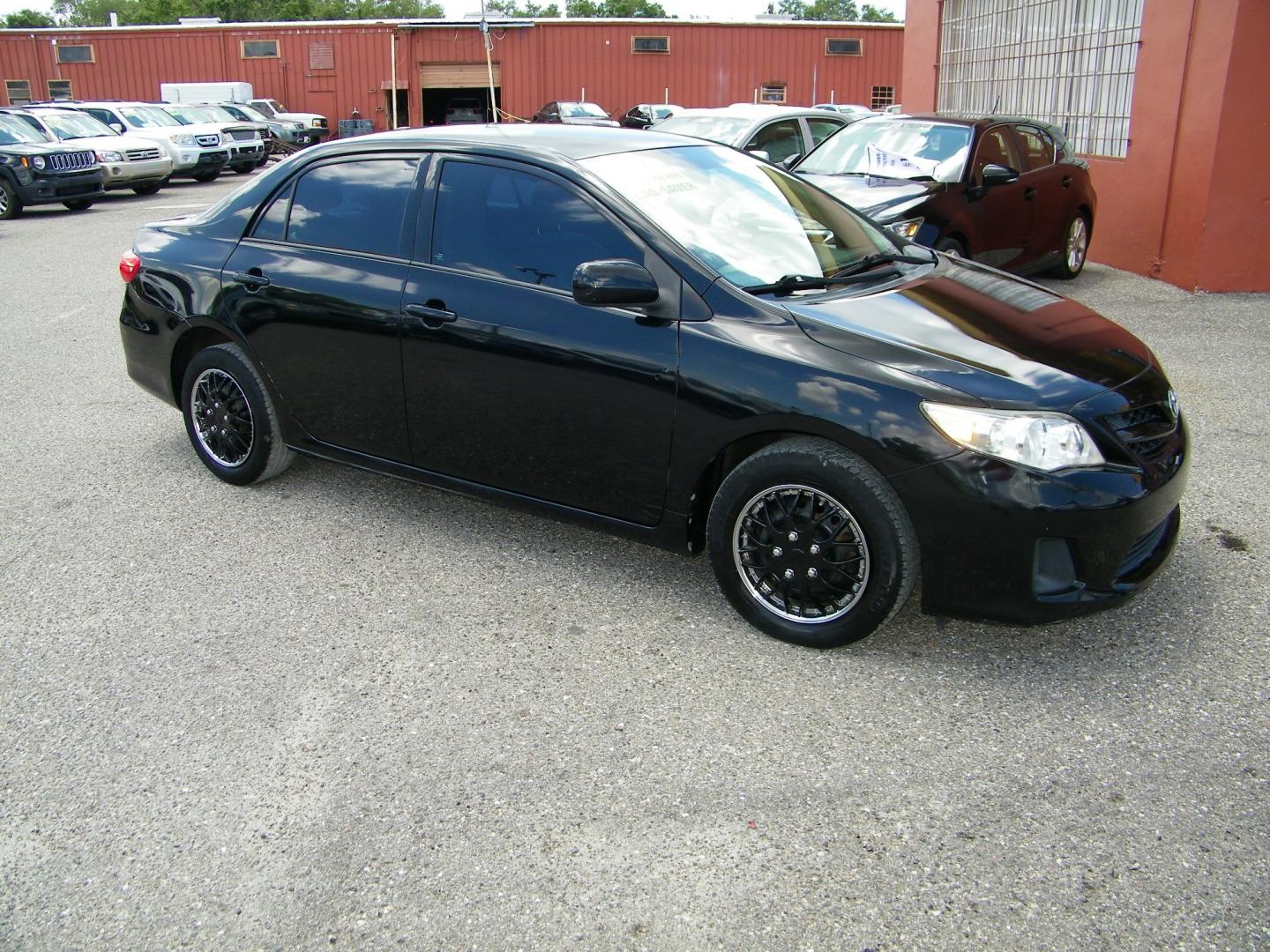 2011 Black /Gray Toyota Corolla S (2T1BU4EE9BC) with an 1.8L L4 DOHC 16V engine, Automatic transmission, located at 4000 Bee Ridge Road, Sarasota, FL, 34233, (941) 926-0300, 27.298664, -82.489151 - Photo#7