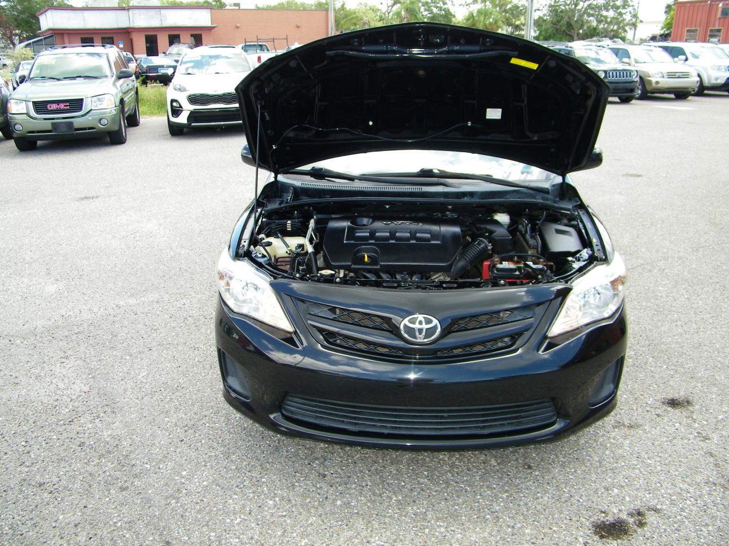 2011 Black /Gray Toyota Corolla S (2T1BU4EE9BC) with an 1.8L L4 DOHC 16V engine, Automatic transmission, located at 4000 Bee Ridge Road, Sarasota, FL, 34233, (941) 926-0300, 27.298664, -82.489151 - Photo#8