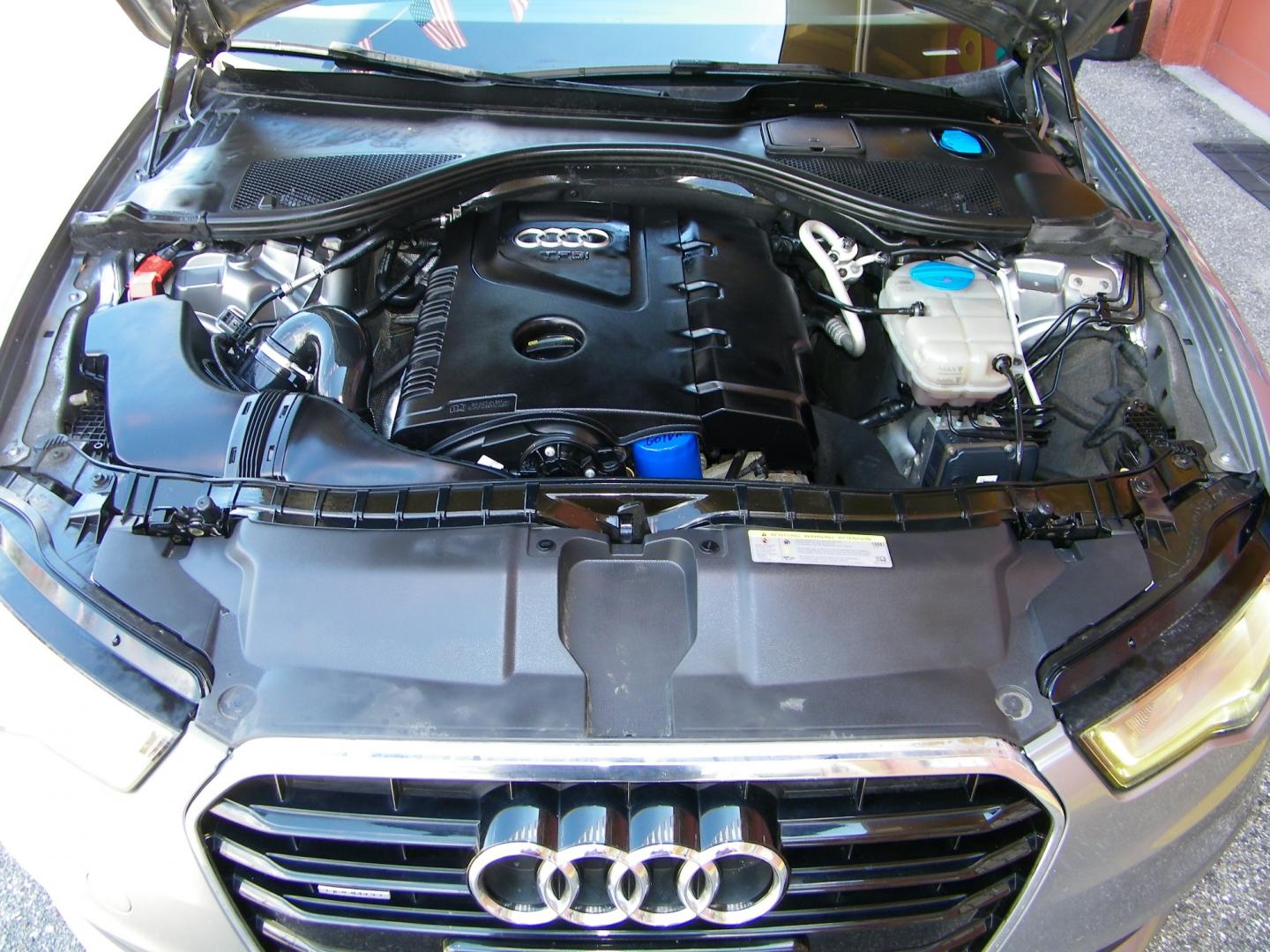 2015 Grey Audi A6 2.0T Premium Plus (WAUGFAFC2FN) with an 2.0L L4 DOHC 16V engine, CVT transmission, located at 4000 Bee Ridge Road, Sarasota, FL, 34233, (941) 926-0300, 27.298664, -82.489151 - Photo#10