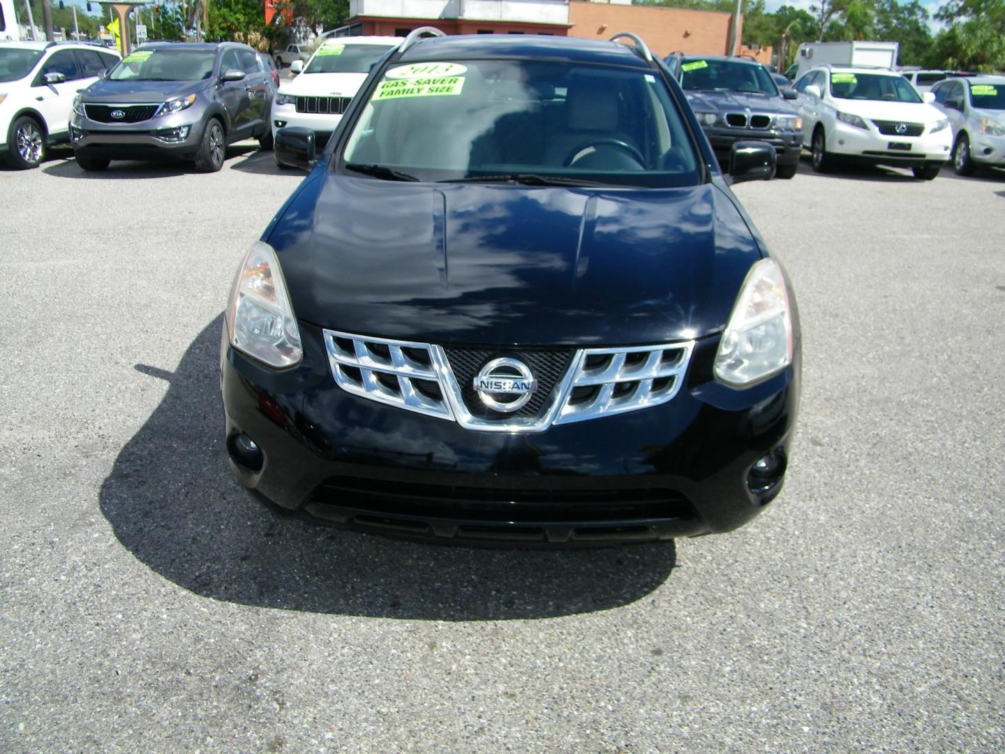 2012 Black /Tan Nissan Rogue S FWD Krom Edition (JN8AS5MT2CW) with an 2.5L L4 DOHC 16V engine, Continuously Variable Transmission transmission, located at 4000 Bee Ridge Road, Sarasota, FL, 34233, (941) 926-0300, 27.298664, -82.489151 - Photo#1