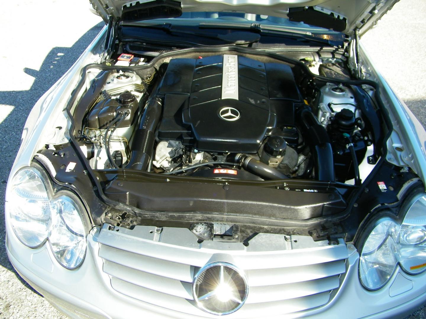 2005 Silver /Black Mercedes-Benz SL-Class SL500 (WDBSK75F05F) with an 5.0L V8 DOHC 32V engine, 7-Speed Automatic Overdrive transmission, located at 4000 Bee Ridge Road, Sarasota, FL, 34233, (941) 926-0300, 27.298664, -82.489151 - Photo#9