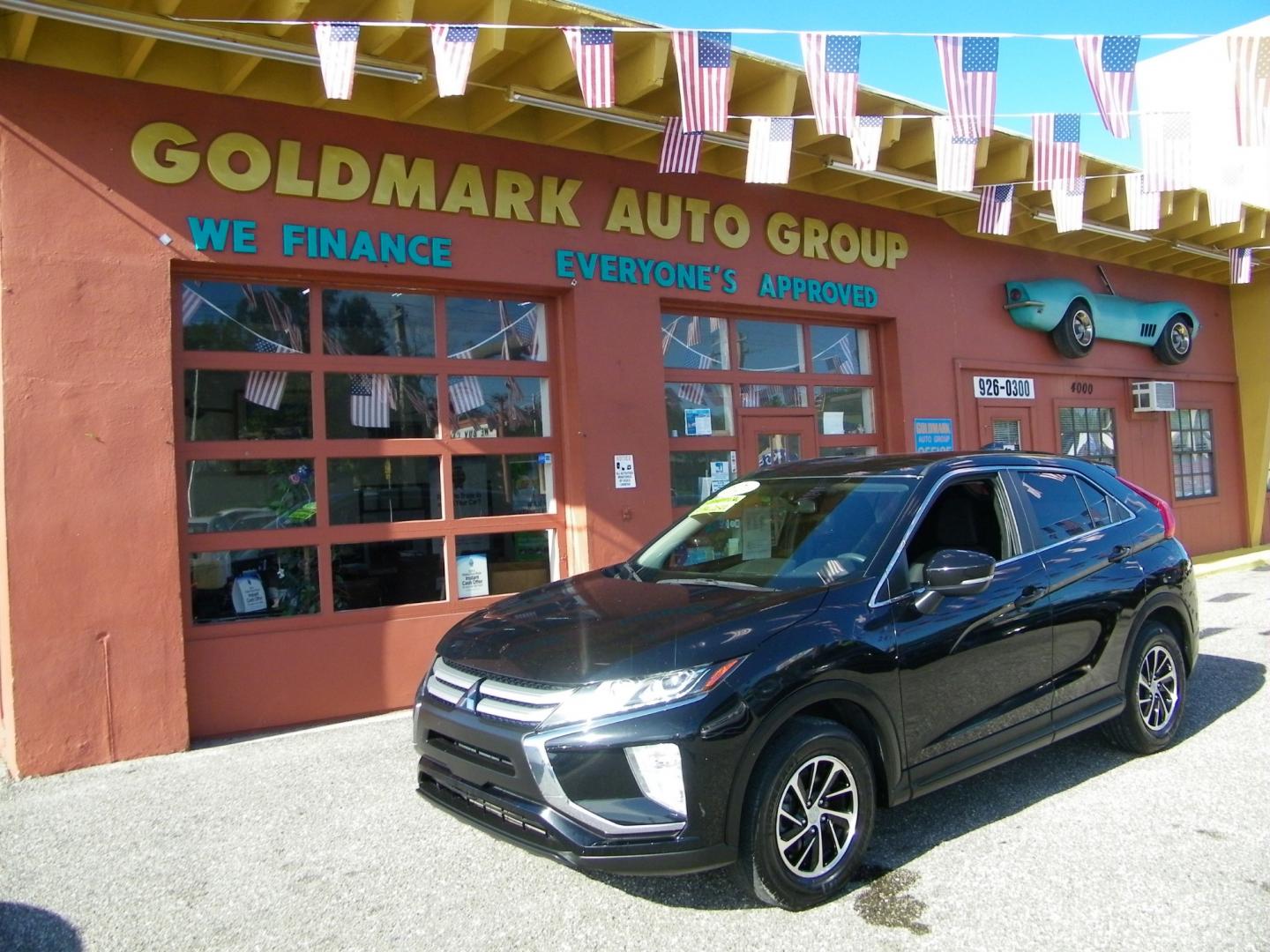 2020 Black /Black Mitsubishi Eclipse Cross ES (JA4AS3AA8LZ) with an 1.5L I4 engine, CVT Automatic transmission, located at 4000 Bee Ridge Road, Sarasota, FL, 34233, (941) 926-0300, 27.298664, -82.489151 - Photo#0