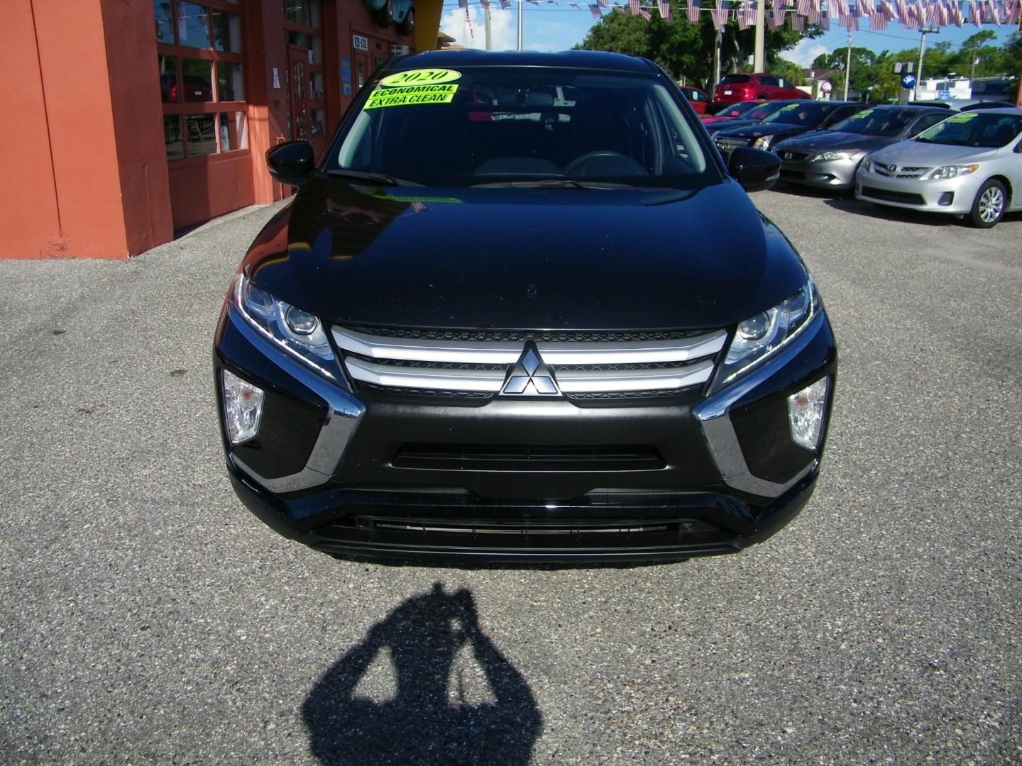 2020 Black /Black Mitsubishi Eclipse Cross ES (JA4AS3AA8LZ) with an 1.5L I4 engine, CVT Automatic transmission, located at 4000 Bee Ridge Road, Sarasota, FL, 34233, (941) 926-0300, 27.298664, -82.489151 - Photo#1