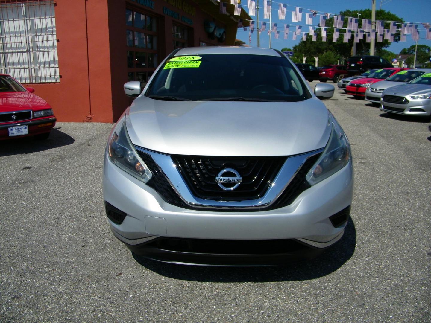 2018 /Black Nissan Murano S (5N1AZ2MG2JN) with an 3.5L V6 DOHC 24V engine, CVT transmission, located at 4000 Bee Ridge Road, Sarasota, FL, 34233, (941) 926-0300, 27.298664, -82.489151 - Photo#1