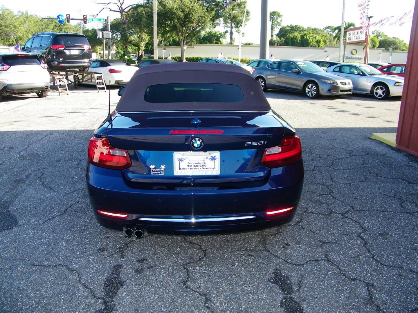 2016 /Beige BMW 2-Series 228i Convertible (WBA1K9C52GV) with an 2.0L L4 DOHC 16V engine, 8A transmission, located at 4000 Bee Ridge Road, Sarasota, FL, 34233, (941) 926-0300, 27.298664, -82.489151 - Photo#36