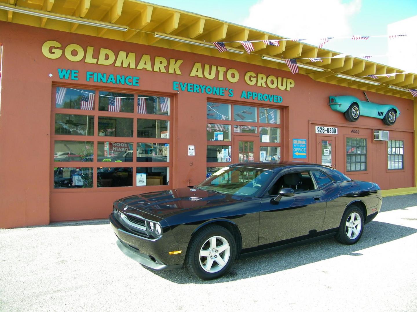 2010 /Black Dodge Challenger SE (2B3CJ4DVXAH) with an 3.5L V6 SOHC 24V engine, 4-Speed Automatic transmission, located at 4000 Bee Ridge Road, Sarasota, FL, 34233, (941) 926-0300, 27.298664, -82.489151 - Photo#0