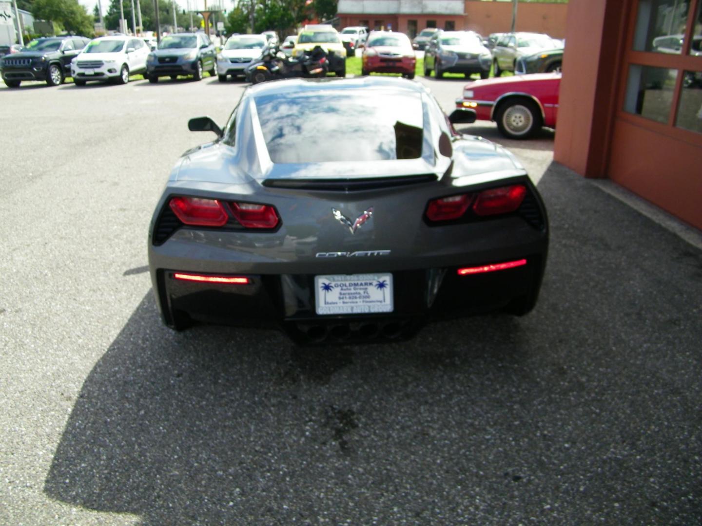 2016 Gray /Black Chevrolet Corvette 3LT Coupe Automatic (1G1YF2D71G5) with an 6.2L V8 engine, 8A transmission, located at 4000 Bee Ridge Road, Sarasota, FL, 34233, (941) 926-0300, 27.298664, -82.489151 - Photo#5