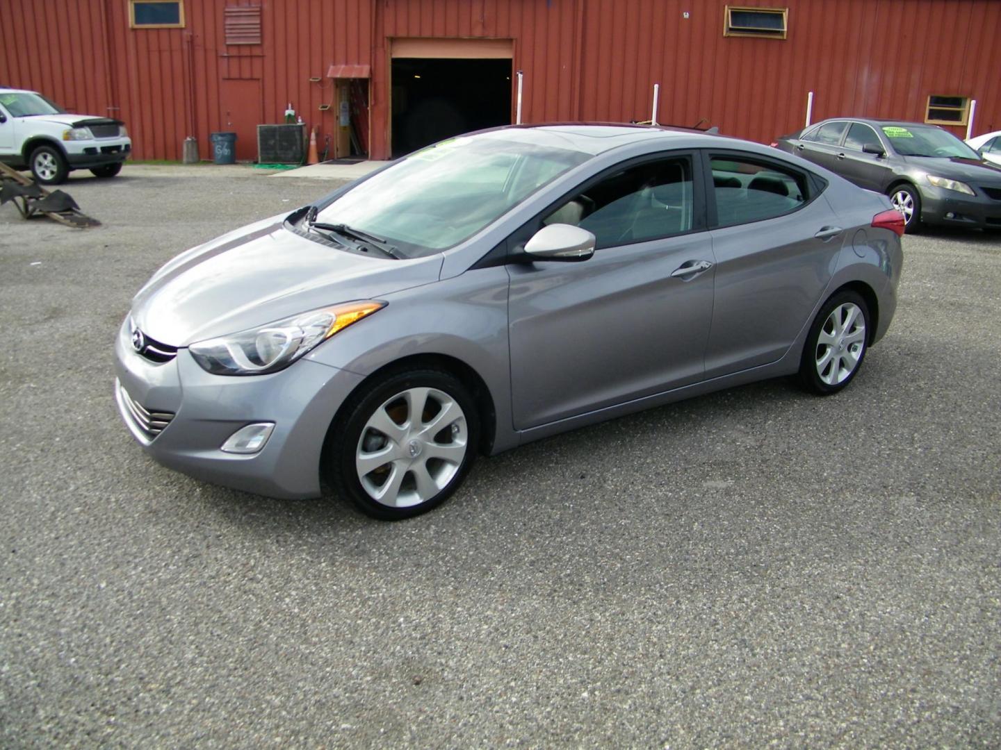 2013 Gray /Gray Hyundai Elantra GLS A/T (KMHDH4AE7DU) with an 1.8L L4 DOHC 16V engine, 6-Speed Automatic transmission, located at 4000 Bee Ridge Road, Sarasota, FL, 34233, (941) 926-0300, 27.298664, -82.489151 - Photo#0