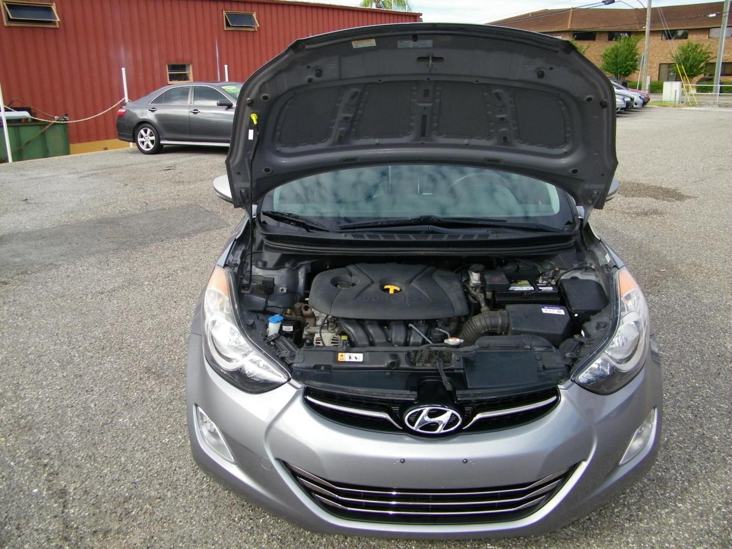 2013 Gray /Gray Hyundai Elantra GLS A/T (KMHDH4AE7DU) with an 1.8L L4 DOHC 16V engine, 6-Speed Automatic transmission, located at 4000 Bee Ridge Road, Sarasota, FL, 34233, (941) 926-0300, 27.298664, -82.489151 - Photo#10