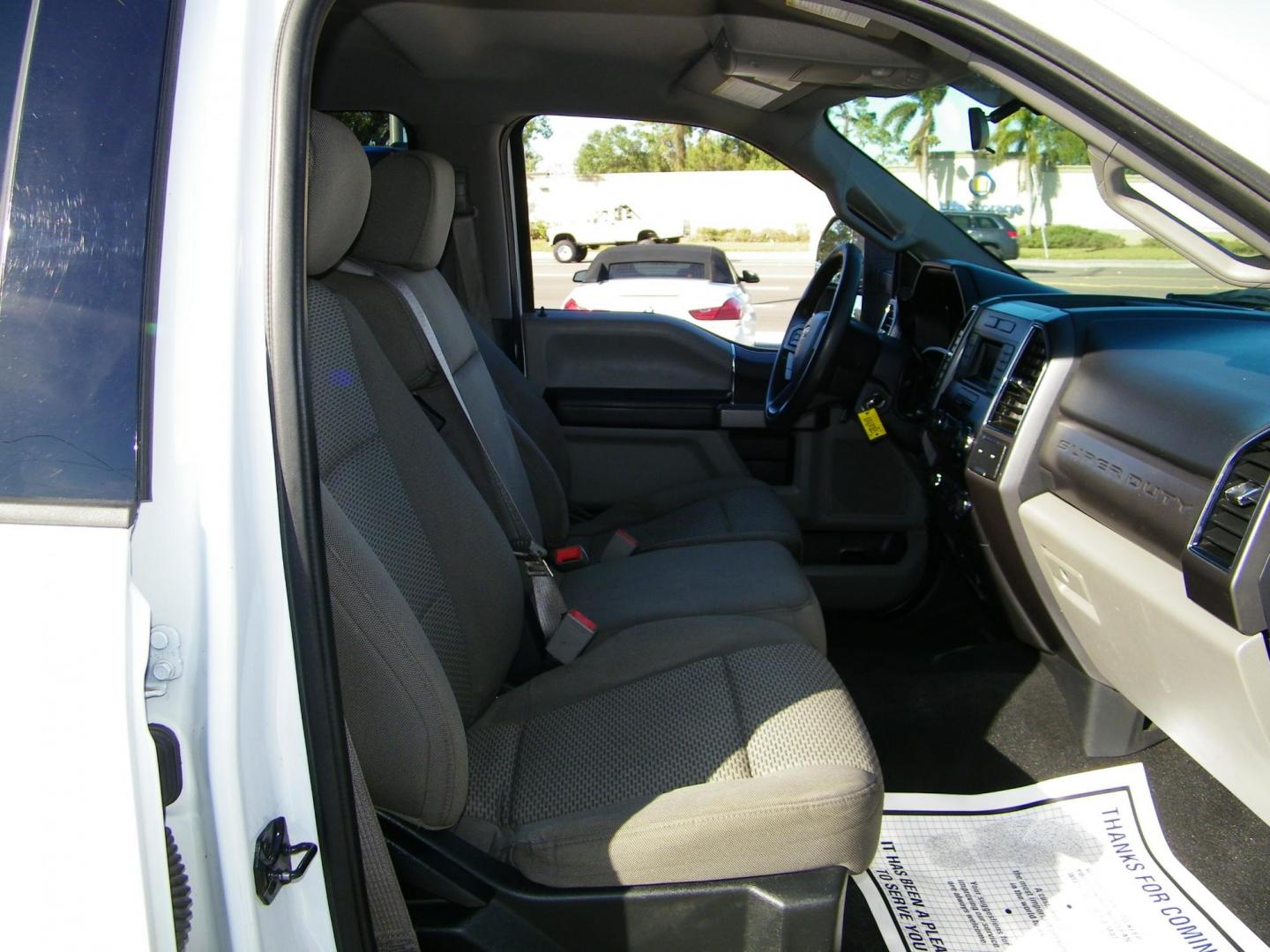 2019 White /Grey Ford F-250 SD King Ranch Crew Cab 4WD (1FT7W2B62KE) with an 6.2L V8 OHV 16V engine, 6A transmission, located at 4000 Bee Ridge Road, Sarasota, FL, 34233, (941) 926-0300, 27.298664, -82.489151 - Photo#12