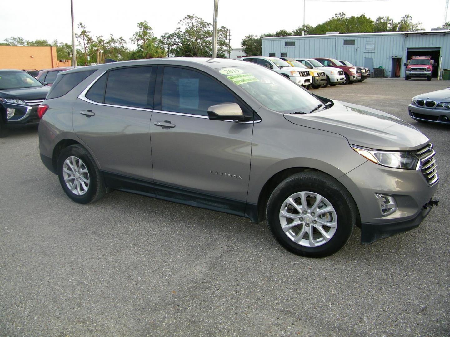 2019 Brown /Beige Chevrolet Equinox LT 2WD (3GNAXKEV2KS) with an 1.5L L4 DIR DOHC 16V TURBO engine, 6A transmission, located at 4000 Bee Ridge Road, Sarasota, FL, 34233, (941) 926-0300, 27.298664, -82.489151 - Photo#7