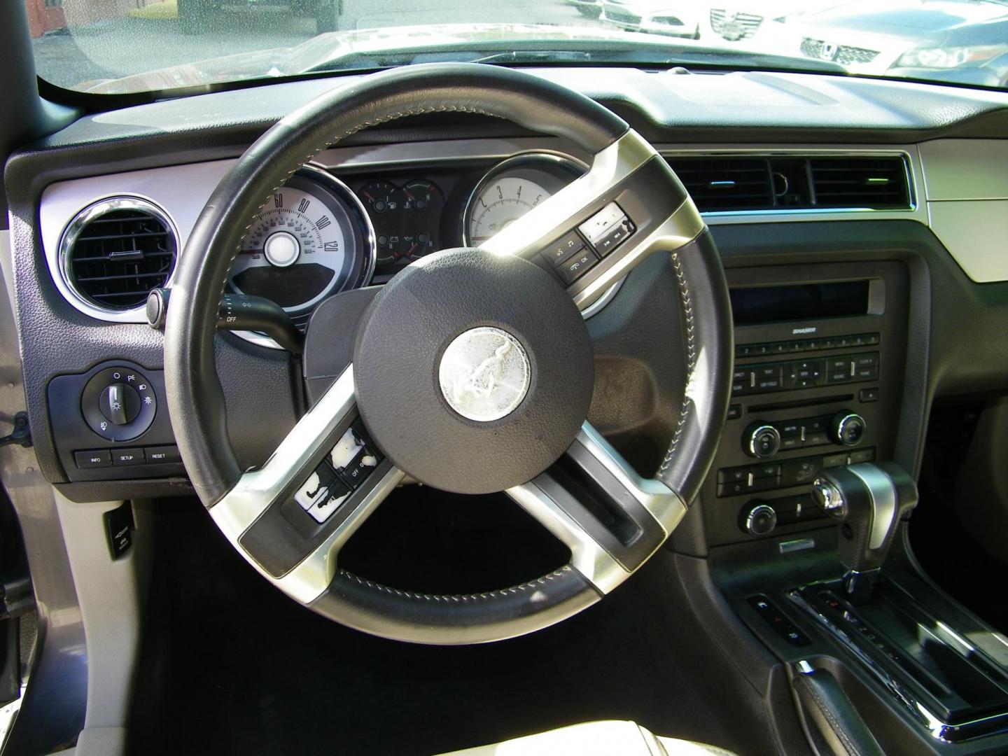 2010 Gray /Grey Ford Mustang V6 Convertible (1ZVBP8EN2A5) with an 4.0L V6 OHC 12V engine, Automatic transmission, located at 4000 Bee Ridge Road, Sarasota, FL, 34233, (941) 926-0300, 27.298664, -82.489151 - Photo#16