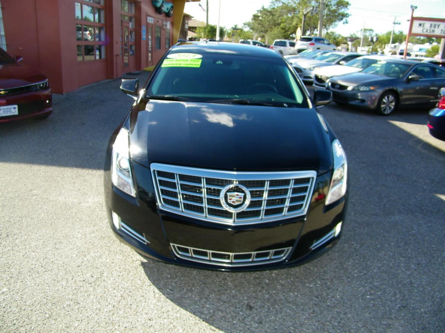 2013 Black /Black Cadillac XTS Luxury (2G61P5S33D9) with an 3.6L V6 DOHC 24V engine, 6-Speed Automatic transmission, located at 4000 Bee Ridge Road, Sarasota, FL, 34233, (941) 926-0300, 27.298664, -82.489151 - Photo#1