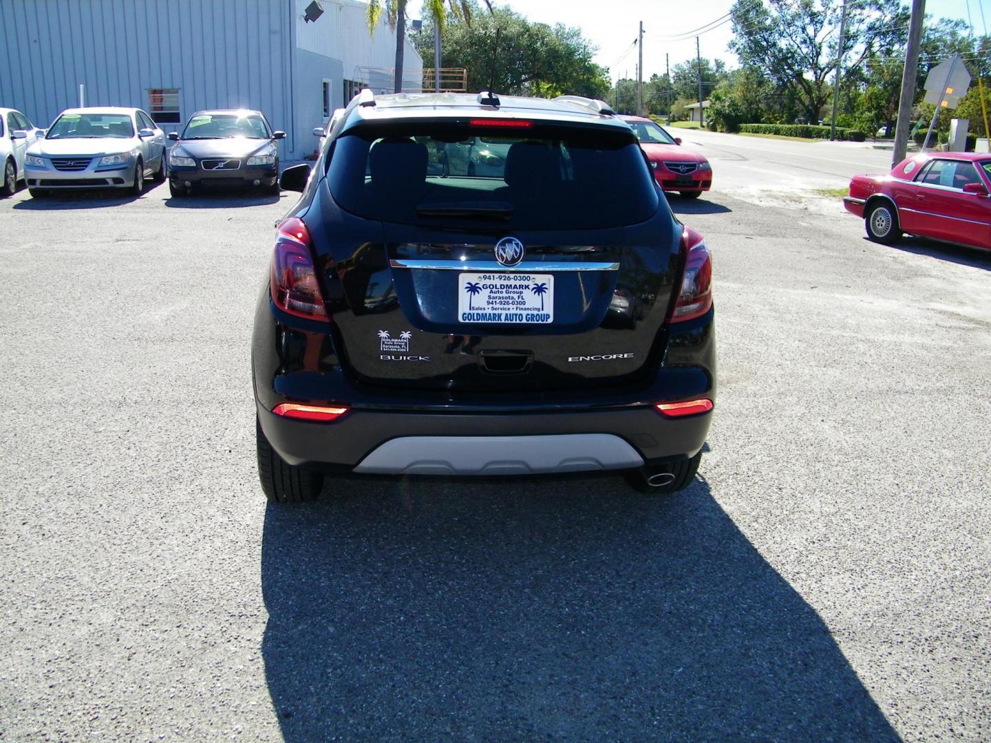 2017 Black /Beige Buick Encore Preferred FWD (KL4CJASB5HB) with an 1.4L L4 DOHC 16V TURBO engine, 6A transmission, located at 4000 Bee Ridge Road, Sarasota, FL, 34233, (941) 926-0300, 27.298664, -82.489151 - Photo#12