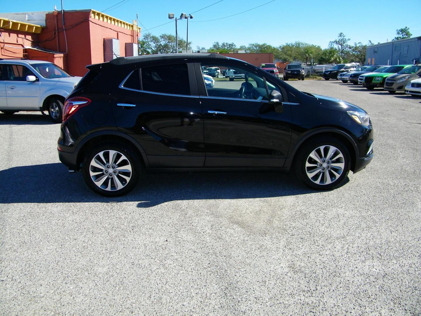 2017 Black /Beige Buick Encore Preferred FWD (KL4CJASB5HB) with an 1.4L L4 DOHC 16V TURBO engine, 6A transmission, located at 4000 Bee Ridge Road, Sarasota, FL, 34233, (941) 926-0300, 27.298664, -82.489151 - Photo#14